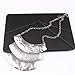 Chunky Women's Tribal Tibet Silver Plate Bib Choker Chain Necklace