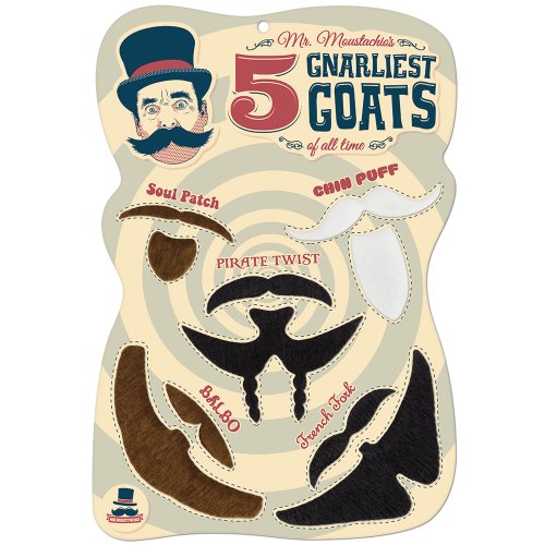 Mr. moustachio s five gnarliest goats of all time, fake…