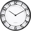 Arabic Grill Wall Clock - Black (20")