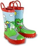 Western Chief Toddler/Little Kid Hello Kitty Scenic Rain Boot