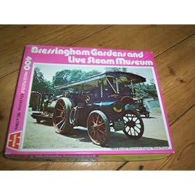 WHITMAN 400 PIECE JIGSAW PUZZLE 1904 BURRELL SHOWMAN ENGINE BLACK PRINCE AT BRESSINGHAM GARDENS