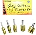Kemper Pattern Cutters - Set of 5, Assorted, Flower