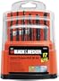 Black & Decker 15097 Workbench Drill Bit Set, 17-Piece