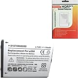 HQRP Replacement PDA-168LI / SDAMX4RBKG10 Battery for Sandisk Sansa E200 / E250 / E250R / E260 / E270 / E280 MP3 Player with Tool plus HQRP Universal Screen Protector