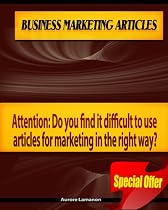 Business Marketing Articles-From Free Kindle Books Library