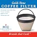 Gold Tone #2 Permanent Cone Coffee Filter