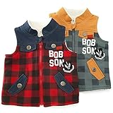 【アウトレット】 Bobson ベスト(80～130cm) キムラタンの子供服 ブラック 90 ( 77182x77682-144 )