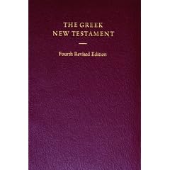 UBS4 Greek New Testament and Reference Helps