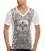 G by GUESS Excess V-Neck Tee, WHITE (L)