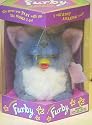 Baby Furby Blue with White Tummy and Pink Ears