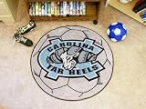 North Carolina Tar Heels - UNC 29 Round Soccer Ball Floor Mat (Rug)
