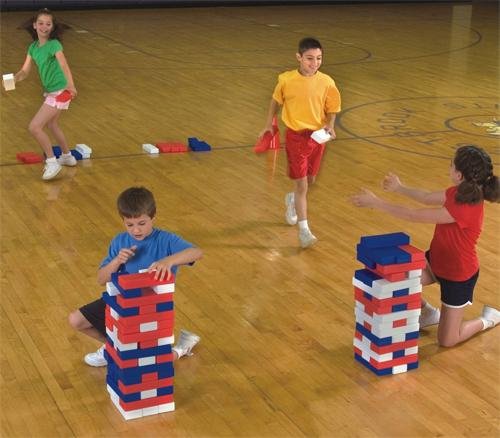S & S Worldwide Patriotic Super Tumbling Timbers