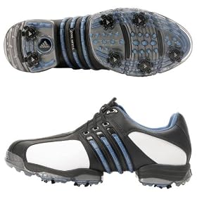 adidas Tour 360 II White Mens Golf Shoes - 737434 by adidas