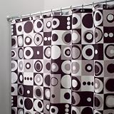 InterDesign Mod Shower Curtain - Black