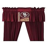San Francisco 49ers 88"x14" Window Valance