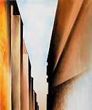 51jYkmcDw0L. SL160  Art Reproduction Oil Painting   OKeeffe Paintings: Street New York I, 1926   Classic 20 X 24   Hand Painted Canvas Art
