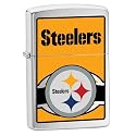 Zippo(R) 24632 NFL Pittsburgh Steelers Design Lighter with Brushed Chrome Finish (1 Each)