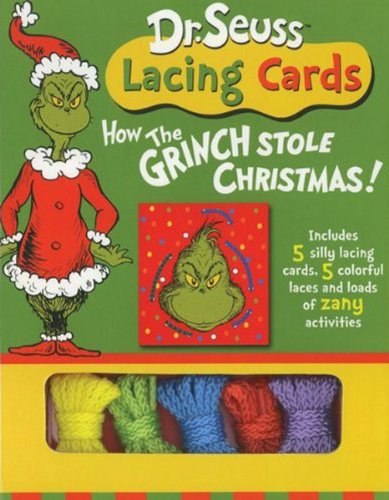 Dr. Seuss Lacing Cards: How the Grinch Stole Christmas (Dr. Seuss Novelty Se)