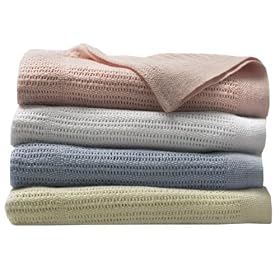 Cellular Blanket  120x150cm Vanilla Cream