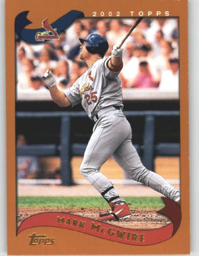 2002 Topps #600 Mark McGwire - St. Louis Cardinals (Baseball Cards)