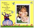 Happy Easter Grandma and Grandpa - Picture Frame Gift