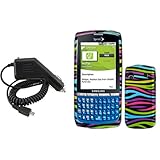 iNcido Brand Samsung Replenish M580 Combo Rainbow Zebra Protective Case Fac ....