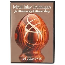 Metal Inlay Techniques for Woodturning & Woodworking