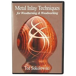 Metal Inlay Techniques for Woodturning & Woodworking