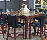 54 Classy Granite Top Square Counter Height Dining Table