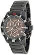 Bianci Professional Commando Series All Black IP Swiss Movement Military Style Chrongraph Watch Model 1876M1