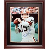 Bernie Kosar Autographed Cleveland Browns (White Jersey) Deluxe Framed 16x20 Photo