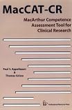 Macarthur Competence Assessment Tool for Clinical Research