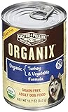 Organix, Grain Free Organic Turkey & Vegetable Canned Dog Food, 12.7 oz