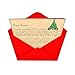 NobleWorks - Adult Humor Christmas Note Card with Envelope (4.63 x 6.75 Inch) - Funny Happy Holidays and Season's Greeting Stationery - Dear Santa 1087