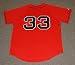 JASON VARITEK Boston Red Sox Majestic Athletic Alternate Home Baseball Jersey, LARGE