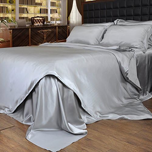pure silk bed linen/Thick seamless silk bed Mikasa-F 180x200cm(71x79inch)