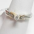 14K Two-Tone Gold Diamond Ring