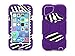 Griffin Survivor for iPod touch (5th gen.), purple/zebra - Ridiculously over-engineered? Or the perfect case for your iPod touch no matter where you're head