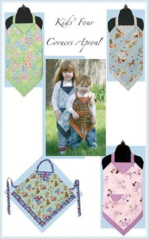 Kids' Four Corners Apron! Pattern