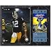 Terry Bradshaw Pittsburgh Steelers 12x15 Super Bowl XIV Plaque with Replica Ticket