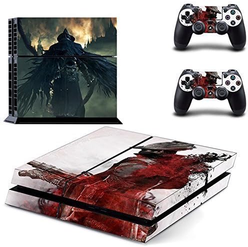 Xenoverse PS4 Designer Skin Decal for PlayStation 4 Console System and PS4 Wireless Dualshock Controller - Bloodborne