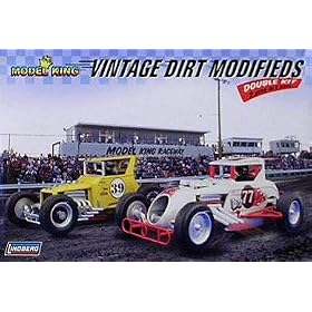 Vintage Dirt Modifieds 2 kits Model Car Kit by Model King