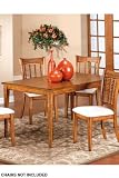 Bayberry Rectangle Table 36hx60l Oak