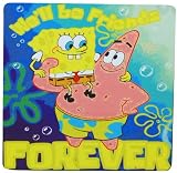 Spongebob Squarepants and Patrick Polar Fleece Throw Blanket by Cannon