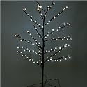 FL-1879 | 1.2M WHITE LED LIGHT TREE WITH 16 BROWN BRANCHES AND 150 LED'S CREATING A REALISTIC AND ATTRACTIVE SHAPE.