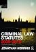 Criminal Law Statutes 2009-2010 (Routledge Student Statutes)