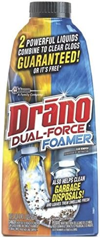 Drano Dual-Force Foamer Clog Remover, 17 Oz (Pack of 4)