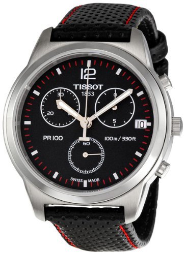 Tissot Quartz PR100 Quartz Chronograph Black Dial Men's Watch T049.417.16.057.00