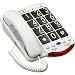 Clarity JV35 Amplified Corded Phone with Talk Back Numbers