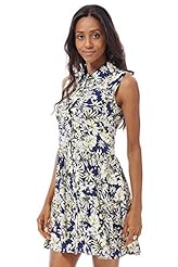 Sleeveless Summer Viscose Floral Print Tiered  Shirt  Dress